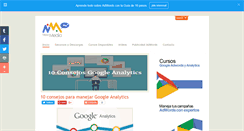 Desktop Screenshot of cursosgoogleecuador.com